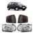 Par Farol Dianteiro Gol G2 Bola 1995 1996 1997 1998 1999 Máscara Cromada + Par Pisca Seta Dianteira Fumê