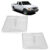 Par Lente Farol Ranger 1998 1999 2000 2001 2002 2003 2004 Transparente Lente Estriada Acrilico