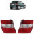 Par Lanterna Traseira Stilo 2003 2004 2005 2006 2007 Bicolor Lente Acrilico