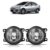 Par Farol De Milha Auxiliar Honda City 2015 2016 2017 2018 2019 Lente Lisa Vidro Foco Manual