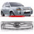 Grade Dianteira Tucson 2005 2006 2007 2008 Cromada