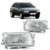 Farol Dianteiro Astra 1993 1994 1995 1996 Máscara Cromada Foco Simples Lente Estriada Vidro
