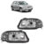Par Farol Gol G4 2006 2007 2008 2009 2010 2011 2012 A2014 Parati Saveiro Foco Simples Lente Acrilico
