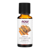 Óleo Canela e Cássia Now Foods 30 ml Puro Importado