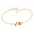 Pulseira Formada Por Corrente De Elo Cadeado 552147