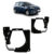 Par Suporte Farol Milha Auxiliar Palio G5 2012 2013 2014 2015 2016
