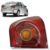 Lanterna Traseira Polo Sedan 2007 2008 2009 2010 2011 2012 2013 2014 Canto Rubi Lente Acrilico