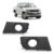 Par Moldura Grade Milha Amarok 2010 2011 2012 2013 Com Furo Para Milha Preto