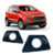 Moldura Grade Milha EcoSport 2013 2014 2015 2016 2017 Com Furo Preto