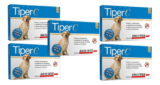 Kit 5 Antipulgas Brouwer Tiper C para Cães – Cães acima de 15 Kg