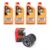 Kit Troca Óleo Havoline 15w40 Effa M100 1.0 8v 2006/
