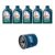 Kit Troca Óleo Shell 10w40 Nissan Tiida 1.8 Mr18 2007/2013