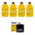 Kit Troca Óleo Bardahl 20w50 Fiat Uno 1.0 Fiasa 1988/1996