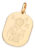 Pingente Medalha Com Um Lado Composto Por S? 542753 542753