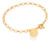 Pulseira Formada Por Elo Portuquês Com Berl 550853 550853