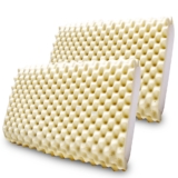 Kit 2 Travesseiros Espuma Nasa Visco Massageador 50x70cm BF Colchões