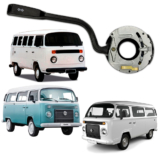 Chave De Seta Vw Kombi 1996 À 2014 Lampejo E Retorno Autom.