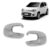 Par Aplique Cromado para Capa Retrovisor Uno Evo 2010 2011 2012 2013 2014 2015 2016 2017 2018 2019 2020 2021 2022