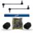 Kit Par Bieleta e Bucha Estabilizadora Onix Prisma Cobalt Spin Nakata Axios
