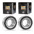 Par Rolamento dianteiro S/ABS FIAT DOBLO Schadek