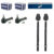 Kit Barra Axial Terminal direção Corsa Frente montana 2002 a 2012 Mecanica