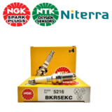 Jogo De Vela De Ignição Palio 1.5 Mpi Fiorino 1.5 Mpi Strada 1.5 Mpi Ngk Bkr5ekc