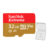Cartão Memória Micro SDHC 32GB Extreme 100MBs Sandisk +Case