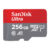 Cartão de Memória Micro Sd Sandisk 256gb MicroSd Ultra 150Mbs