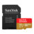 Cartão Memória Micro SDHC 32GB Extreme 100MBs Sandisk cADPT