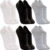 Kit 6 Pares Meias Lupo Original Sapatilha Algodão Masculino Feminina Cano Curto Baixo Soquete Academia
