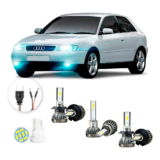Ultra Led Nano 22000lm Audi A3 2001-2006 Alto Baixo Milha