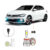 Lampada Farol Milha Led Volkswagen Polo 2018 A 2021 20000lm