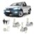 Lâmpadas Ultra Led Volkswagen Saveiro G7 20000lm Alto Baixo e Milha + Pingo Led