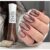 Pedra do Sol – Esmalte de Unha – Hits – Efeito Gel” – Cor Bronze Perolado – 8ml – 5FREE – Hipoalergênico