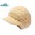[Tinchigh] Chapéus Femininos Inverno Quente Malha Chapéu Cabelo Dupla Camada Mais Veludo Viseira Gorros Para Mulher Casu