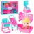 Boneca Bebe Little Dolls Casinha + 6 Acessórios – Divertoys menina rosa