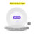 Jogo Kit 04/06/12 Pratos Sobremesa Vidro Branco Saturno Duralex Redondo Resistente Refeição Elegante