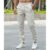 Calça Jogger Masculina de Sarja Premium Slim Fit Com Cordão E Elastano