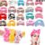 GGUAN Desconto de estilo aleatório Faixa de Laço Maquiagem Makeup Tiara Cabelo Rosto Limpo faixa para maquiagem