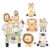 Mini Kit Display Festa Infantil Safari Baby Aquarelado DK