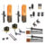 Kit Especial Suspensão Gol G5 G6 G7 Amortecedor Bieleta e Pivo + Kits