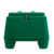 Baú Bauleto Para Moto Motoboy  Universal 80 Litros Pro Tork Verde