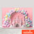 Fundo Fotográfico Castelo Candy Color Cenário Smash The Cake Painel Em Tecido Sublimado – FFC-843