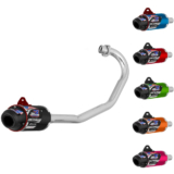 Escapamento Escape Moto Pro Tork Powercore 3 Steel Technology Titan Fan 150 2009 Esd
