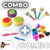 KIT C/ 80 Mini Brinquendos Lembrancinha Festa Aniversário Promoção/GIRO HELICE/IOIO/LINGUA DE SOGRA/APITO JUIZ