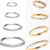 Piercing Orelha Nariz Argola CLIK Titânio Pvd Zircônia Piercing Septo de Boca Argola Titanium