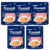 Kit com 5 Rações Úmidas Premier Gourmet Gatos Filhotes Peito de Frango/Arroz 70g