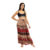 Saia Longa Indiana Maia Estampada Hippie Cigana Varias Cores