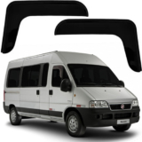 Calha Defletor De Chuva Fiat Ducato 1997 1998 1999 2000 2004 2005 2006 Até 2017 Acrílico Ecoflex 2 Portas