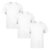 Kit 3 Camisetas Masculina Fio 30.1 Algodão Academia Treino 100% Confortável Camisa Cores Lisas